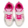 Picture of Lelli Kelly Maggie Unicorn Easy On Light Up Trainer - White Fuchsia Pink