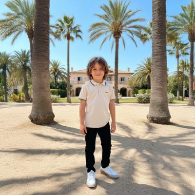 Picture of BOSS Boys Slim Fit Denim Trousers - Black