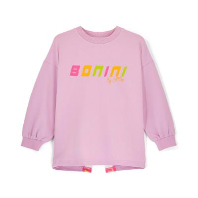 Picture of PRE ORDER Bonini by A* Dee Groove Sweatshirt With Tape Detail - Lilac Bloom