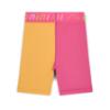 Picture of Bonini by A* Dee Spin Colour Block Cycling Shorts - Hot Pink