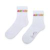 Picture of PRE ORDER Bonini by A* Dee Twirl Sport Socks - Bright White Multi