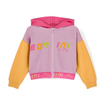Picture of Bonini by A* Dee Vibe Colour Block Logo Zipper - Lilac Bloom