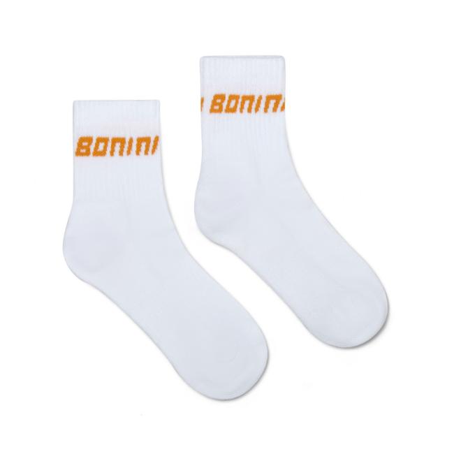 Picture of Bonini by A* Dee Aspire Sport Socks - White Florida Orange