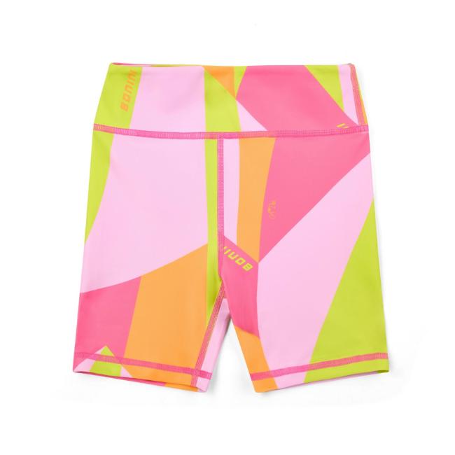 Picture of Bonini by A* Dee Soul AOP Cycling Shorts - Hot Pink