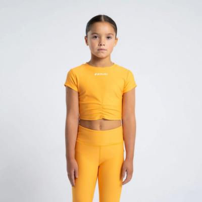 Picture of Bonini by A* Dee Aspire Short Sleeve Ruched Top - Florida Orange