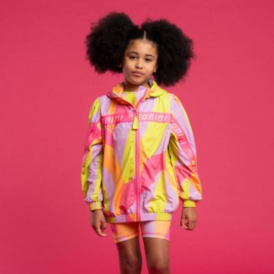 Picture of PRE ORDER Bonini by A* Dee Future Sport Jacket With Tape Detail - Hot Pink
