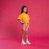 Picture of PRE ORDER Bonini by A* Dee Shine Cropped Logo T-Shirt - Florida Orange