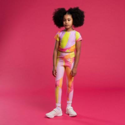 Picture of Bonini by A* Dee Sprint AOP Sport Leggings - Hot Pink