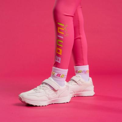 Picture of Bonini by A* Dee Twirl Sport Socks - Bright White Multi