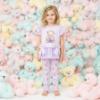 Picture of Giorgio Bambini Girls Bear Tunic Leggings & Hairband Set X 3 - Lilac
