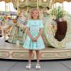 Picture of Giorgio Bambini Girls Diamante Carousel Top Skirt & Hairband Set X 3 - Mint