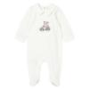 Picture of Mayoral Newborn Baby Boys Summer Set of Teddy Onesies  X 2 - Ivory Beige