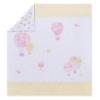 Picture of Mayoral Newborn Baby Air Balloons Print Cotton Blanket - Pink Lemon Multi