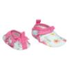 Picture of Mayoral Newborn Girls Floral Hawaii Lycra Easy On Booties - Aqua Fuchsia Multi