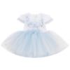 Picture of Sofija Baby Arabella Collection Tulle Dress & Headband Set x 2 - White Blue