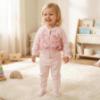 Picture of Sofija Baby Nel Collection Bunny Print Tracksuit Set X 2 - Dark Pink