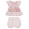 Picture of Sofija Baby Nel Collection Bunny Print Muslin Jam Pant Set X 2 - Dark Pink