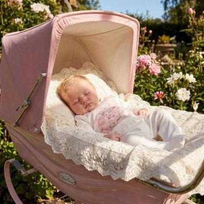 Picture of Sofija Baby Nel Collection Bunny Print  Babygrow - Ivory Pink