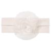 Picture of Sofija Baby Nel Soft Headband With 3D Tulle Flower - Ivory