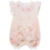Picture of Sofija Baby Nel Collection Bunny Print Muslin Romper - Ivory Pink