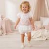 Picture of Sofija Baby Nel Collection Bunny Print Muslin Jam Pant Set X 2 - Ivory Pink