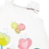 Picture of Mayoral Toddler Girls Summer Sun Dress With Applique - White Multi