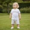 Picture of BOSS Baby Boys T-Shirt & Shorts Gift Box Set X 2  - Sand Beige