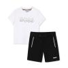 Picture of BOSS Toddler Boys T-Shirt & Bermuda Shorts Set X 2 - White Beige Black