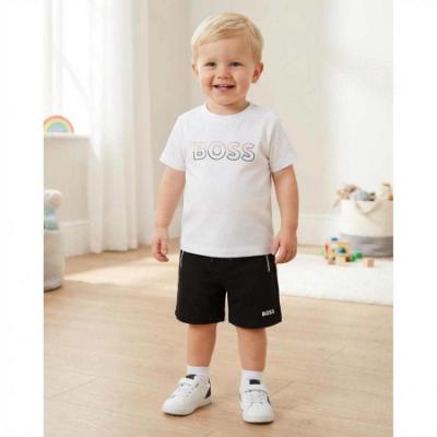 Picture of BOSS Toddler Boys T-Shirt & Bermuda Shorts Set X 2 - White Beige Black