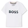 Picture of BOSS Toddler Boys Mini Me T-Shirt & Bermuda Shorts Set X 2 - White Beige Green