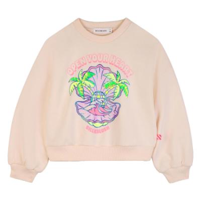 Picture of Billie Blush Girls Open Your Heart Sweatshirt - Multi
