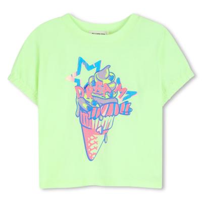 Picture of Billie Blush Girls Dream Ice Cream T-Shirt - Neon Yellow