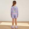 Picture of Billie Blush Girls Beautiful Sweatshirt & Shorts Set x 2 - Lilac Pink Multi