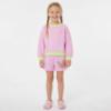 Picture of Billie Blush Girls Summer Girl Sequin Sweatshirt & Shorts Set x 2 - Pink Neon Multi
