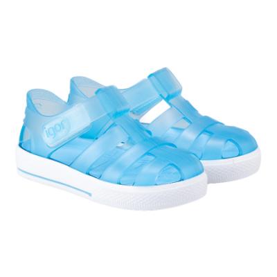Picture of Igor Star Sandal - Transparent Celeste Blue
