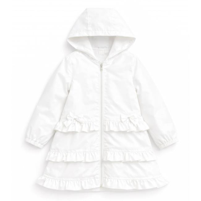 Picture of Caramelo Kids Girls Summer Jacket With Ruffles - Ivory