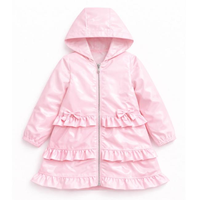 Picture of Caramelo Kids Girls Summer Jacket With Ruffles - Pink