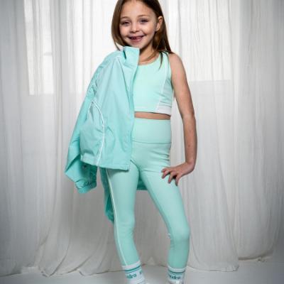 Picture of Ansandro Kids Activewear Tank & Leggings Set - Mint