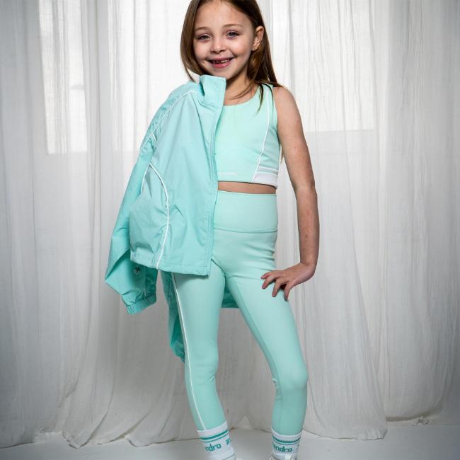 Picture of Ansandro Kids Activewear Tank & Leggings Set - Mint
