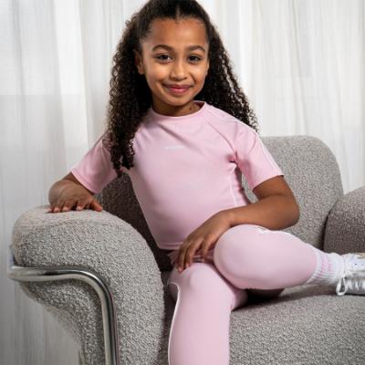 Picture of Ansandro Kids Activewear Tank & Leggings Set - Blush