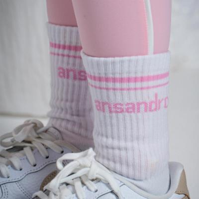 Picture of Ansandro Kids Activewear Half Crew Socks - Blush
