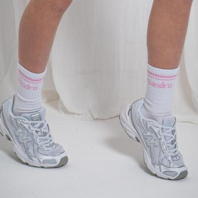 Picture of Ansandro Kids Activewear Half Crew Socks - Blush