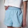Picture of Ansandro Kids Activewear Cropped Tee & Shorts Set - Powder Blue