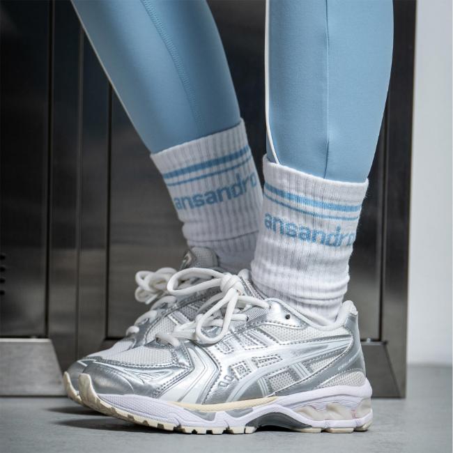 Picture of Ansandro Kids Activewear Half Crew Socks - Powder Blue