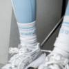 Picture of Ansandro Kids Activewear Half Crew Socks - Powder Blue