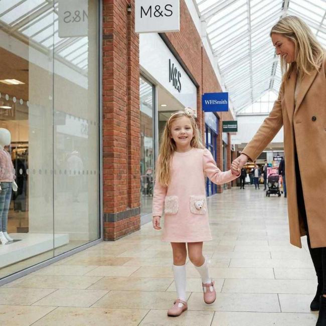 Picture of Jamiks Kids Girls Lysandre Teddy Dress & Headband Set X 2 - Pink Apricot