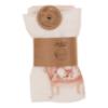 Picture of Jamiks Kids Baby Girls Hanne Organic Muslin Gift Set X 2 - Ivory Pink
