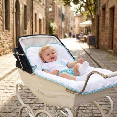 Picture of Rapife Summer Baby Boys Jersey Top & Seersucker Shorts Set X 2 - Turquoise Check