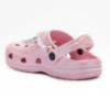 Picture of Lelli Kelly Easy On Melody Decorated Clog Sandal  - Pearlized Pink Multi