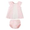 Picture of Tutto Piccolo Summer Girls Dress & Panties Set X 2 - Pink White